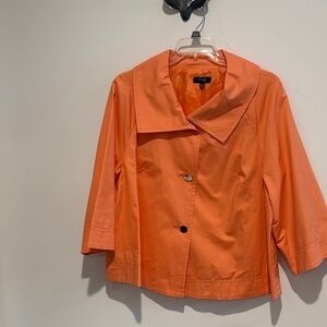 Rafaella Orange Trench Coat